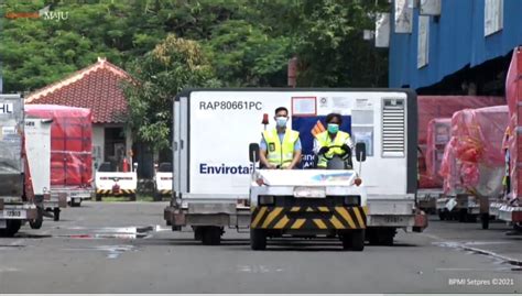 Indonesia arrived the first batch in jakarta of covid vaccine: 11 Million Doses of Raw Materials of Sinovac Covid-19 ...