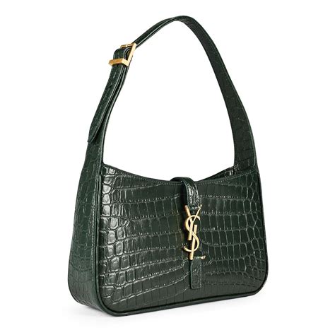 Saint Laurent Ysl Croc Hobo Bag Women Shoulder Bags Flannels