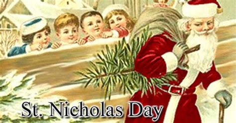 Celebrating St Nicholas Day December 6th Life With