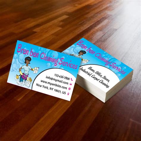 House Cleaning Service Business Cards Custom Cleaning Service