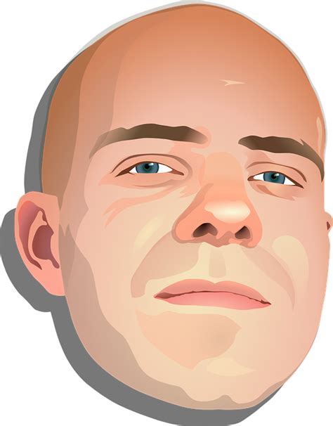 Bald Head Man Patch · Free vector graphic on Pixabay png image