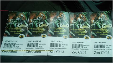 Harga tiket masuk wisata ke lembang park & zoo. MaKaN JiKa SeDaP: Jalan-jalan tengok haiwan di Zoo Taiping ...