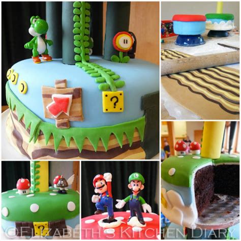 The Ultimate Super Mario Birthday Party! | Elizabeth's Kitchen Diary