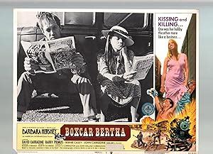 Boxcar Bertha Barbara Hershey David Carradine X Lobby Card Fn Photograph Dta