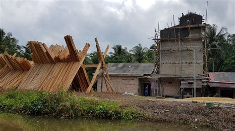 Desain gedung walet (rbw) 4x10 dengan sekat ruang. Desain Rumah Walet Ukuran 4x8