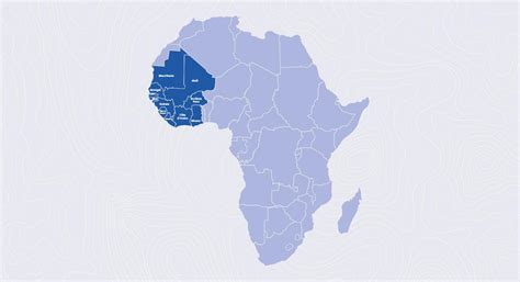 Afrique De Louest Afrique Implantations