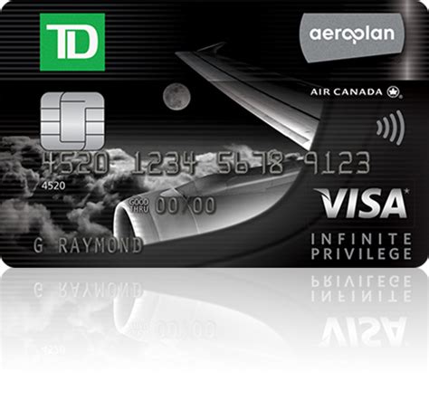 Td platinum travel visa card. TD Aeroplan cards