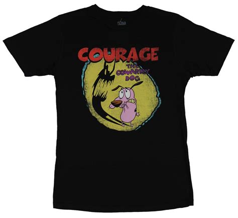 Courage The Cowardly Dog Courage The Cowardly Dog Mens T Shirt