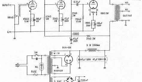 6sn7 Tube Preamp Schematic