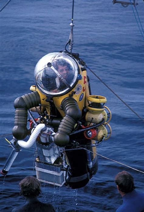A diving suit may also incorporate a breathing gas supply (i.e. Modern Deep Sea Diving Suit