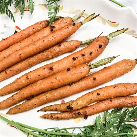 Roasted Whole Carrots Thirsty Radish