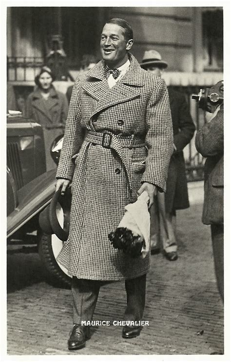 Maurice Chevalier In The Hague 1932 Dutch Postcard Josp Flickr