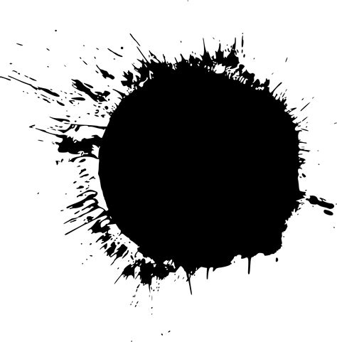 4 Grunge Circle Stamp Splatter (PNG Transparent) | OnlyGFX.com
