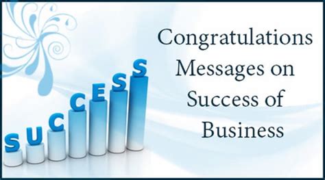 Congratulations Messages On Success Of Business