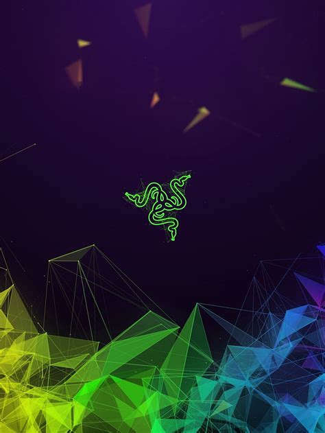 Razer Gaming Gear Low Poly Colorful Hd Phone Wallpaper Pxfuel