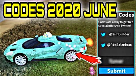 Vehicle Simulator All New Working Codes All Working Codes June 2020