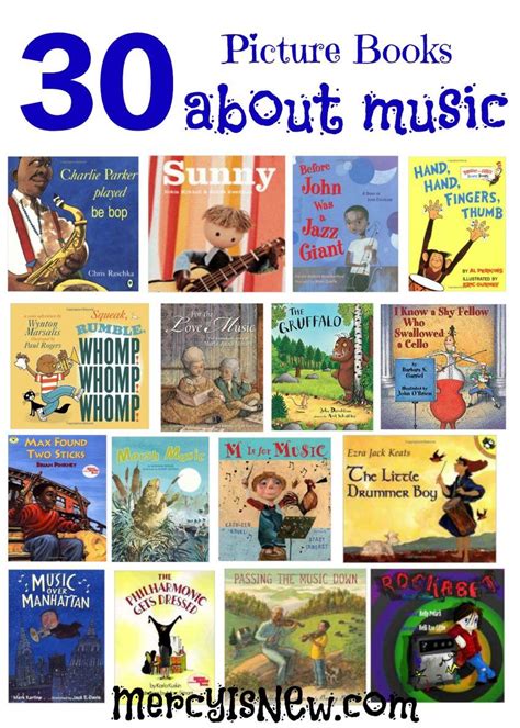 30 Picture Books About Music Preschool Music Teaching Music