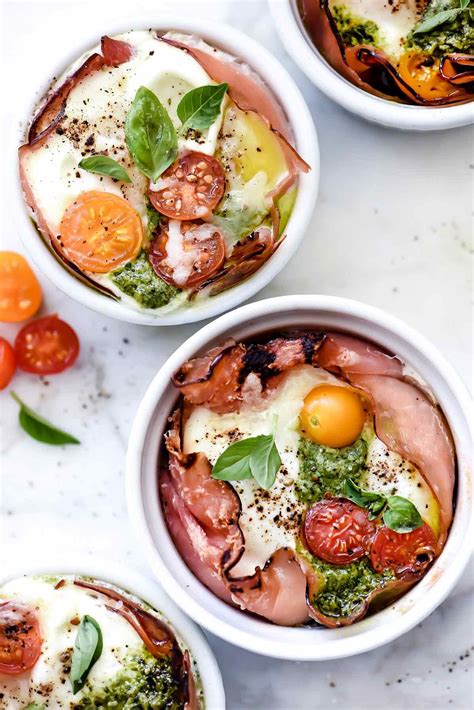 Light & spicy turkey sausage breakfast burritos are another great meal prep breakfast recipe, but i always enjoy variety in my meals. Microwave Egg Caprese Breakfast Cups | foodiecrush.com #caprese #egg #breakfa… | Breakfast cups ...