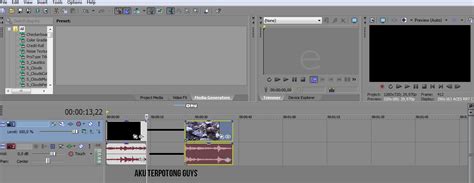 Cara Mengecrop Video Melalui Editing Vegas Pro Untuk Pemula
