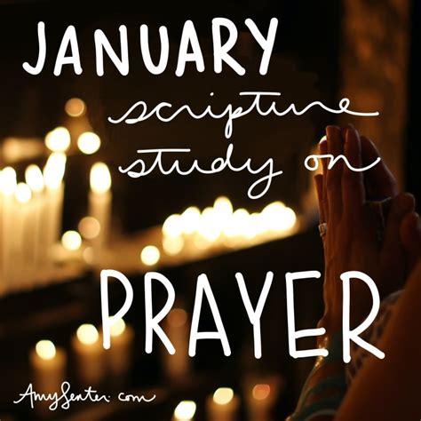 January Scripture Writing 31 Days Of Prayer Bible Verses
