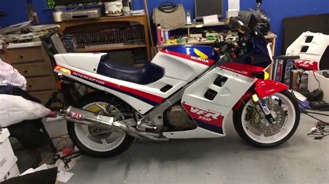 The honda vfr750f is a sport touring motorcycle produced between 1986 and 1997. ALMOST completed video of 1986 VFR 750 interceptor - YouTube
