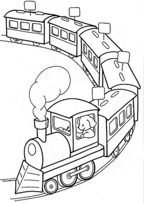 Free And Easy To Print Train Coloring Pages In 2022 Train Coloring