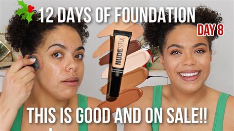 Nudestix Tinted Cover Skin Tint Foundation Review Wear Test Youtube