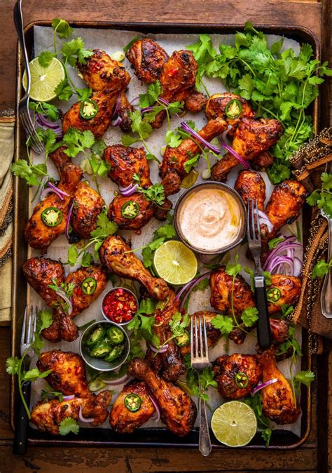 This indian style fried chicken is loaded with indian spices which makes it so close to my heart as i wash and pat dry the chicken drumsticks. Traeger Smoked Chicken Tikka Drumsticks in 2020 | Food ...