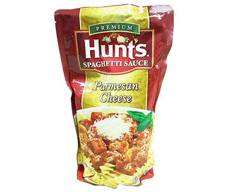 Add your favorite vegetables and use fresh herbs if you have them. Hunt's Spaghetti Sauce Parmesan Cheese 1kg