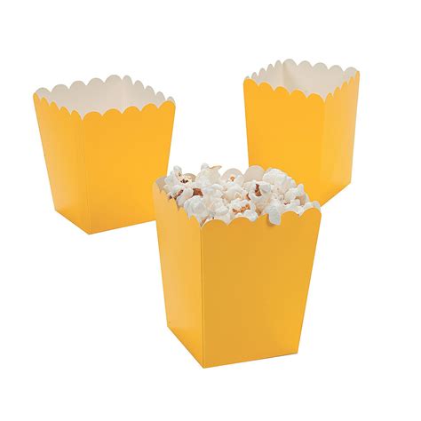 Mini Popcorn Boxes 24 Pc Oriental Trading Popcorn Box Party