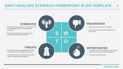 Swot Analysis Ppt Template Free Download Wwsupport