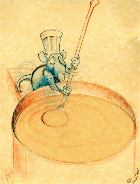 I watched ratatouille, an animated movie, a few years ago. Anyone Can Cook by sketchinthoughts on deviantART | Disney ...