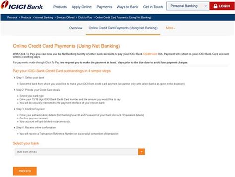 This service allows you to pay your credit cards bills online from any. How to Pay ICICI Credit Card Bill Using Any Bank Internet Banking » Reveal That