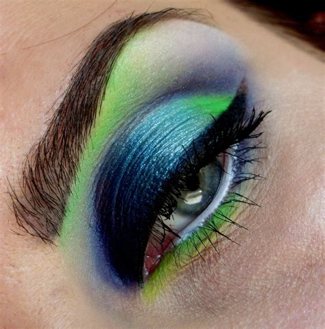 Green Drama Makeup Tutorial Makeup Geek Halloween Eye Makeup