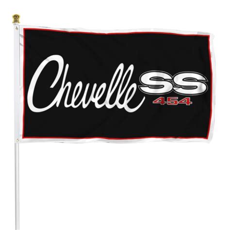 Chevelle Ss Super Sport 454 Flag Banner