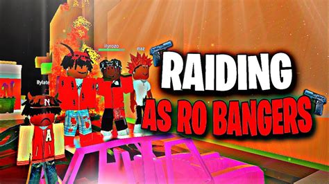 Raiding As A Robanger In Da Hood 😈 Youtube