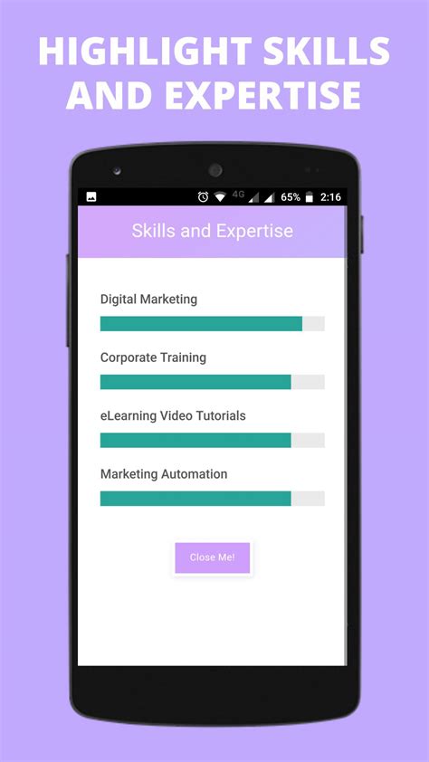Just like your about us page template on your website, your business card needs to explain what you do, convey a sense of trust, and introduce your brand. Digital Business Card Maker App by Make My vCard for Android - APK Download