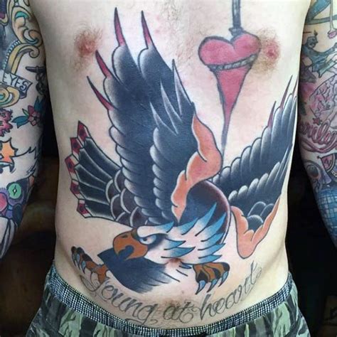50 traditional eagle tattoos for men 2019 bald rising. 50 Traditional Eagle Tattoo Designs For Men - Old School Ideas