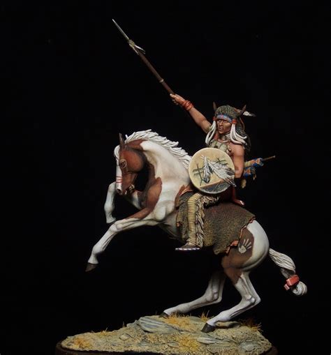 Cheyenne Warrior by Vladimir Glushenkov · Putty&Paint