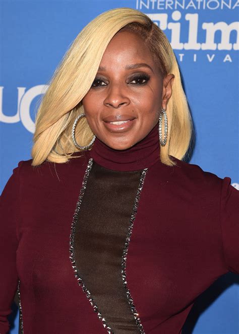 Mary jane blige (born january 11, 1971 in bronx, new york, united states), is an american r&b, soul, and hip hop singer, songwriter, rapper and actress. MARY J. BLIGE at 33rd Santa Barbara International Film ...
