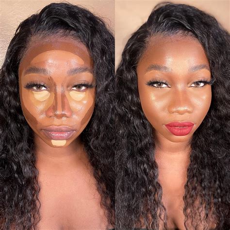 Contour And Highlight Techniques For Brown Skin Foundation Routine