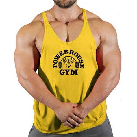 Fitness Clothing Gym T Shirts Suspenders Man Gym Top Men Sleeveless