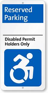 Parking Disabled Permit Images