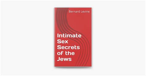 ‎intimate Sex Secrets Of The Jews En Apple Books