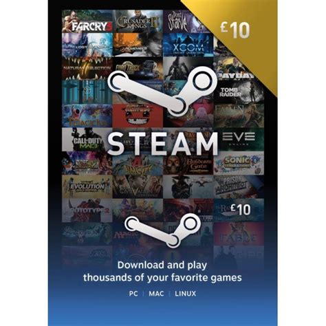 Select from thousands of titles including best sellers, indie hits, casual favorites, dota 2 items, team fortress 2 items + more. Steam 10 dollar gift card - Gift cards