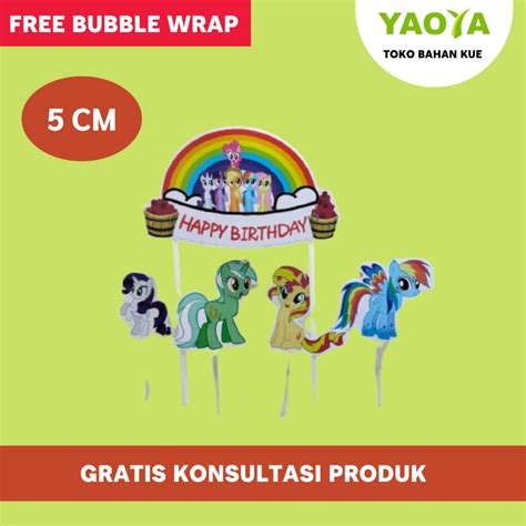 Jual Topper Kue Tpk 28 Kuda Pony 5pc Shopee Indonesia