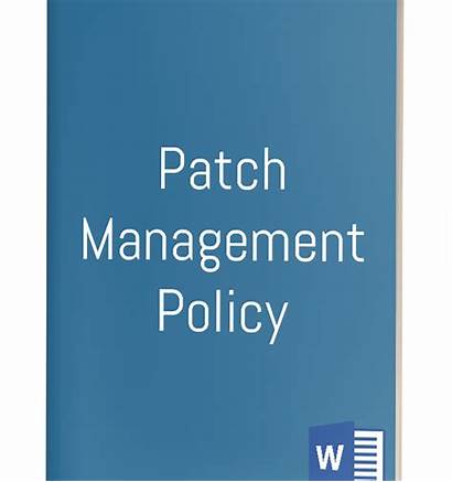 Template Patch Management Policy Procedure