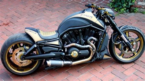 Harley Davidson V Rod Muscle Gold By X Trem M A G Harley Davidson