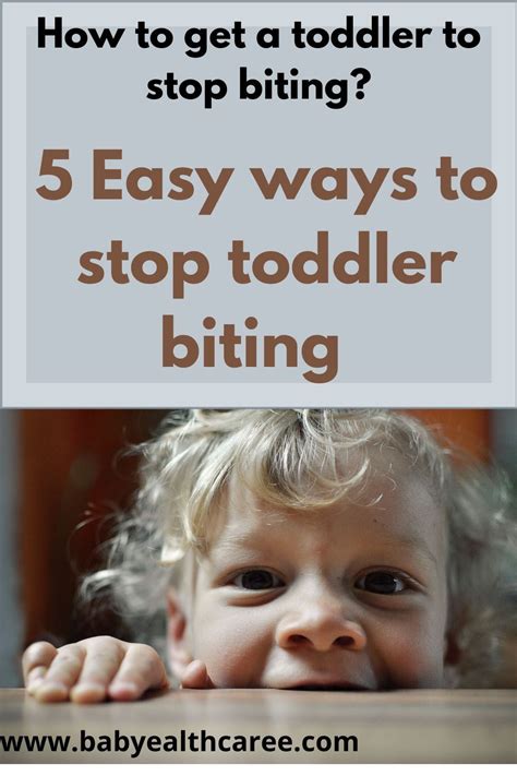 How To Get A Toddler To Stop Biting Toddler Biting Toddler Moms