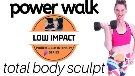 50 Minute Workout Power Walk Total Body Sculpt Walkng Workout Power